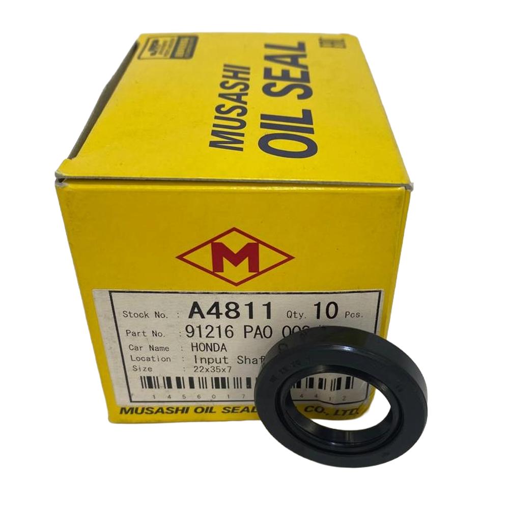 Сальник рулевого редуктора (Верхний) Isuzu NQR-71/75 4HG1/4HK1 Е-2/3 | Musashi